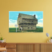 Toile Vue extérieure de l'édifice d'époque (Insitu(Salon))