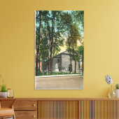 Toile Vue extérieure de l'église protestante néerlandais (Insitu(Salon))