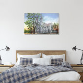 Toile Vue extérieure de l'église Sainte-Marie (Insitu(Chambre))