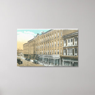 Toile Vue extérieure de l'hôtel Bennett
