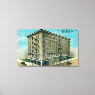 Toile Vue extérieure de l'hôtel Clark