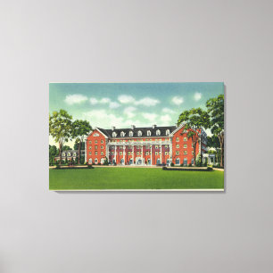 Toile Vue extérieure de l'hôtel de Gideon Putnam