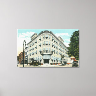 Toile Vue extérieure de l'hôtel de Stuyvesant