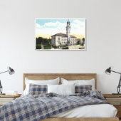 Toile Vue extérieure de l'hôtel de ville (Insitu(Chambre))