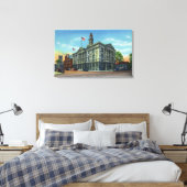 Toile Vue extérieure de l'hôtel de ville 3 (Insitu(Chambre))