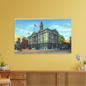 Toile Vue extérieure de l'hôtel de ville 3 (Insitu(Salon))