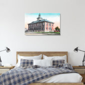 Toile Vue extérieure de l'hôtel de ville Salinas, CA (Insitu(Chambre))