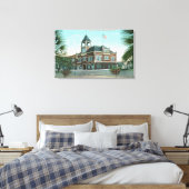 Toile Vue extérieure de l'hôtel de villeHealdsburg, CA (Insitu(Chambre))