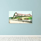 Toile Vue extérieure de l'hôtel Sea Beach (Insitu (Plancher de Bois))