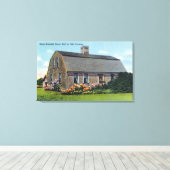 Toile Vue extérieure de Myles Standish House (Insitu (Plancher de Bois))