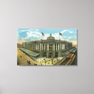 Toile Vue extérieure de station du sud # 3