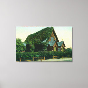 Toile Vue extérieure d'église presbytérienne
