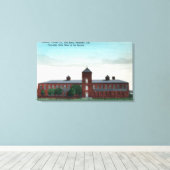 Toile Vue extérieure des aciéries de soie Currier Co (Insitu (Plancher de Bois))