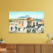 Toile Vue extérieure des bains Sutro (Insitu(Salon))