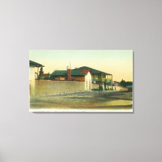 Toile Vue extérieure des quartiers Sherman et Halleck (Recto)