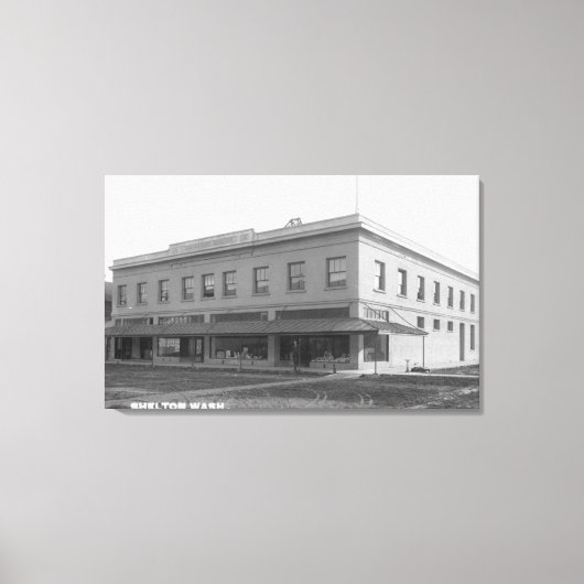 Toile Vue extérieure du Bldg Lumbermens (Recto)