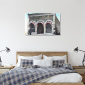 Toile Vue extérieure du bureau de poste de Sainte-Hélène (Insitu(Chambre))