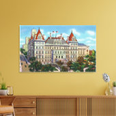 Toile Vue extérieure du Capitole de l'État (Insitu(Salon))