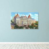 Toile Vue extérieure du Capitole de l'État (Insitu (Plancher de Bois))