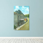 Toile Vue extérieure du célèbre opéra (Insitu (Plancher de Bois))