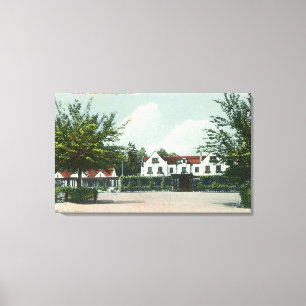 Toile Vue extérieure du club national 2