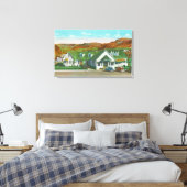 Toile Vue extérieure du � de la hutte verte (Insitu(Chambre))