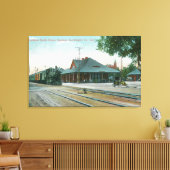 Toile Vue extérieure du dépôt du Pacifique Sud (Insitu(Salon))