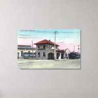 Vue extérieure du dépôt électrique Napa, CA