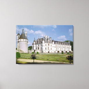 Toile Vue extérieure du donjon