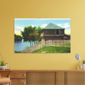 Toile Vue extérieure du fort Halifax (Insitu(Salon))