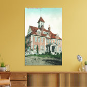 Toile Vue extérieure du lycée Yreka, CA (Insitu(Salon))