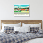Toile Vue extérieure du Motel Golf, Montecito (Insitu(Chambre))