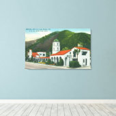 Toile Vue extérieure du Motel Inn (Insitu (Plancher de Bois))