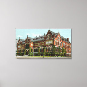 Toile Vue extérieure du Musée d'Art