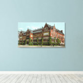 Toile Vue extérieure du musée d'art (Insitu (Plancher de Bois))