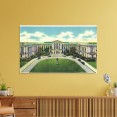 Toile Vue extérieure du Musée des Beaux-Arts # 2 (Insitu(Salon))