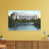 Toile Vue extérieure du Musée des Beaux-Arts de (Insitu(Salon))