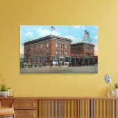 Toile Vue extérieure du New Wenatchee Hotel (Insitu(Salon))