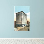 Toile Vue extérieure du nouvel édifice du parc (Insitu (Plancher de Bois))