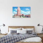 Toile Vue extérieure du NY Central Terminal Bldg (Insitu(Chambre))