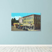 Toile Vue extérieure du Palace HotelUkiah, CA (Insitu (Plancher de Bois))