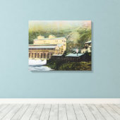 Toile Vue extérieure du Plante électrique (Insitu (Plancher de Bois))