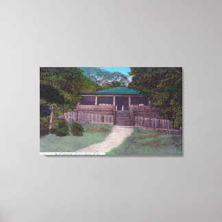 Toile Vue extérieure d'un chaletCazadero, CA