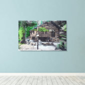 Toile Vue extérieure d'une cabine à billesCazadero, CA (Insitu (Plancher de Bois))