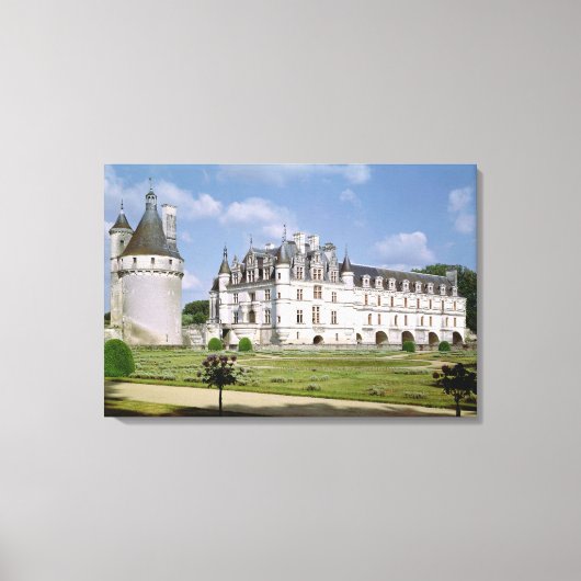 Toile Vue extérieure sur le Donjon (Recto)