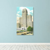 Toile Vue externe du NY State Office Bldg (Insitu (Plancher de Bois))