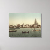 Toile Vue générale d'Anvers II, Belgique (Recto)