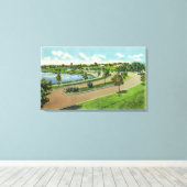 Toile Vue générale de Baxter Blvd, route no 1 (Insitu (Plancher de Bois))