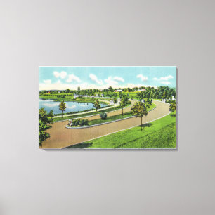 Toile Vue générale de Baxter Blvd, route no 1