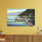 Toile Vue générale de la baie de Horseshoe et du port su (Insitu(Salon))